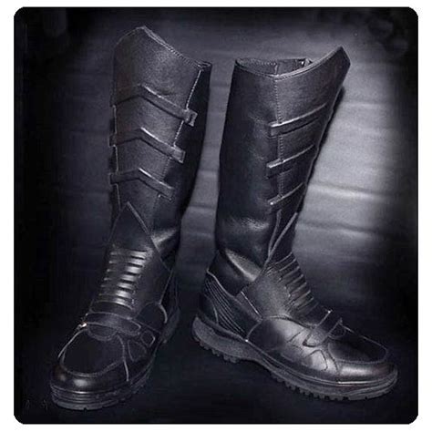 ud replicas batman begins boots|Batman Begins Leather Batsuit Replica Motorcycle Boots.